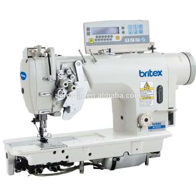 BR-8452D Electronic High-speed Double Needle Lockstitch Sewing Machine With Direct Drive