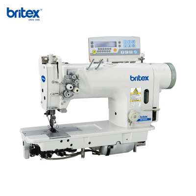 BR-8422D Electronic High-speed Double Needle Lockstitch Sewing Machine With Direct Drive