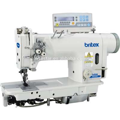 BR-8422D Electronic High-speed Double Needle Lockstitch Sewing Machine With Direct Drive ( brother type)